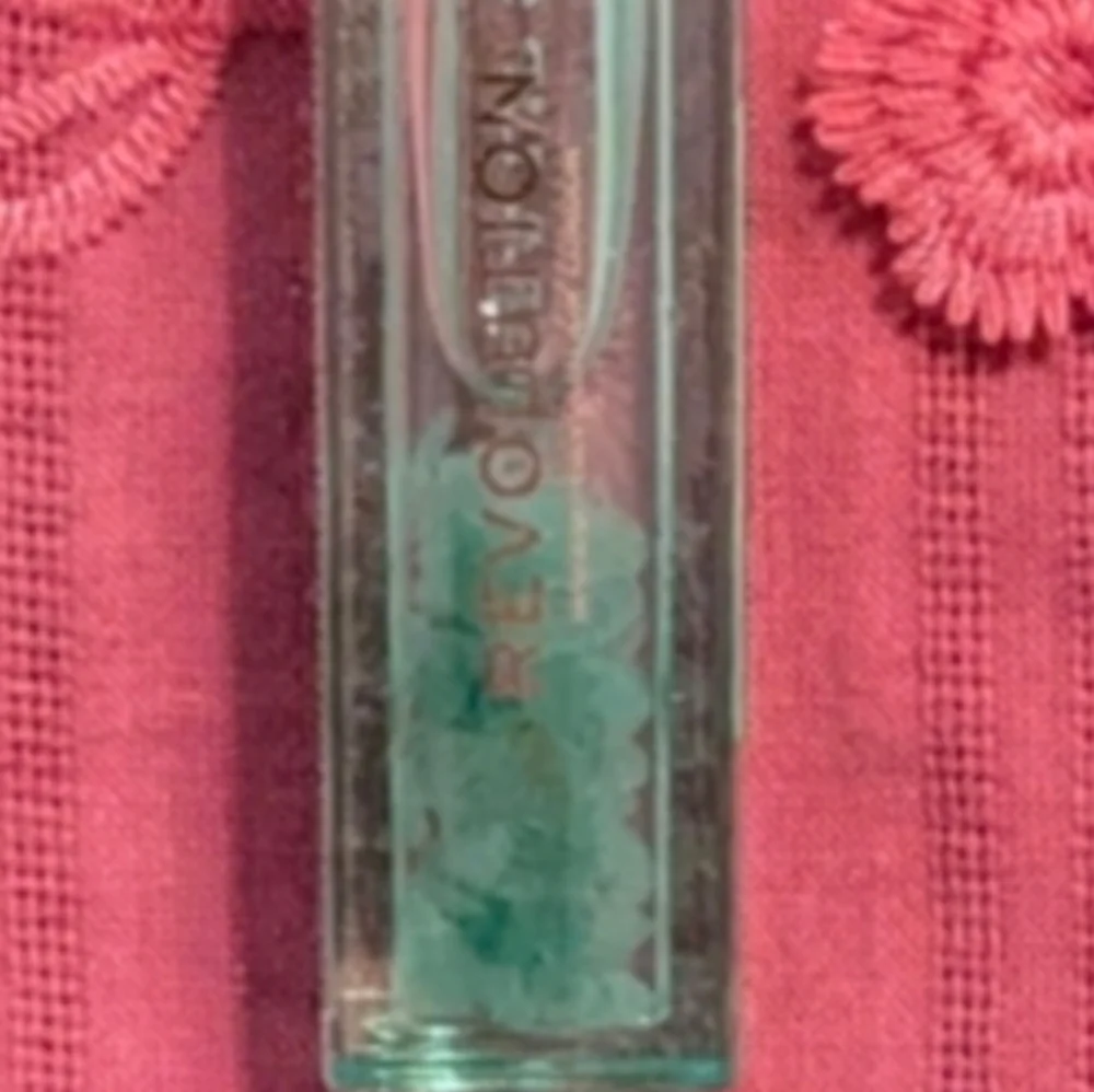 Lip Oil - Aventurine Crystal Aura Lip Oil By Revolution - Clear Lip Oil - New